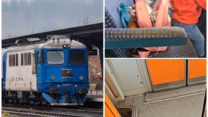 Imaginile groazei, într-un tren CFR! Ce a descoperit un călător pe ruta Constanța-București