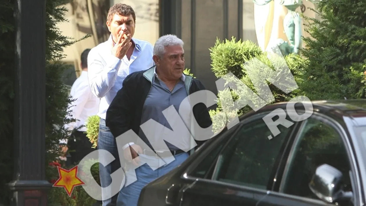 Greii din fotbal s-au reunit la terasa. Cristi Borcea a uimit asistenta cu o scena desprinsa din Filantropica!