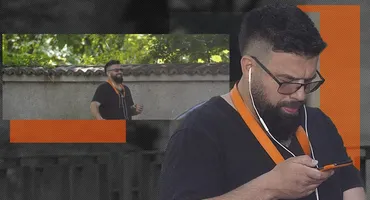 Cum l-am surprins pe Edi Stancu, în buricul Capitalei. Faimosul coregraf ”forțează” silueta!
