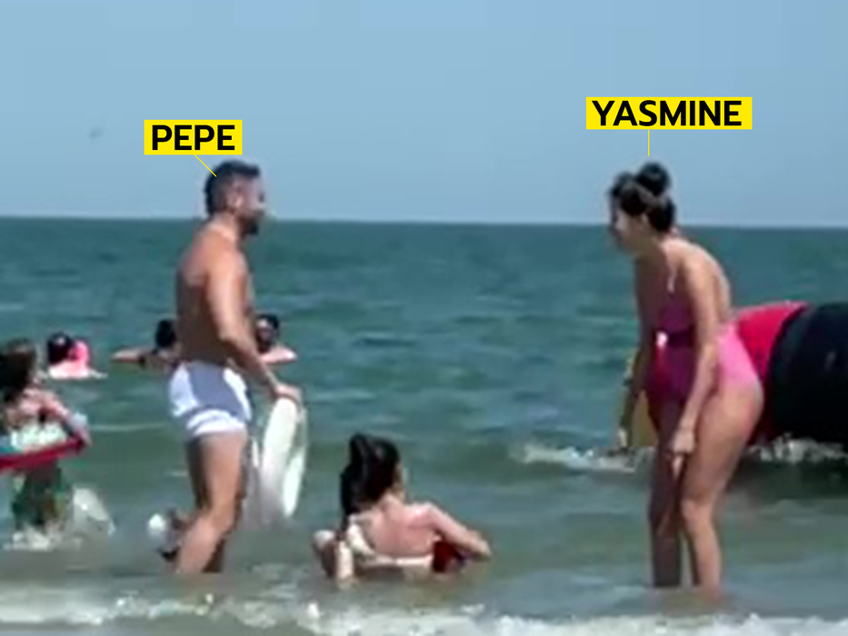 Pepe și Yasmine Ody, distracție la Mamaia alături de Rosa și Maria, fetele din cel de-al doilea mariaj al latino lover-ului (Foto: CANCAN.RO)