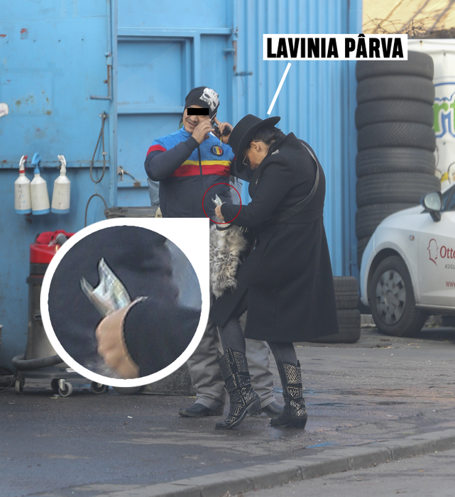 Soția lui Bănică Jr.  a fost darnică cu angajații de la service