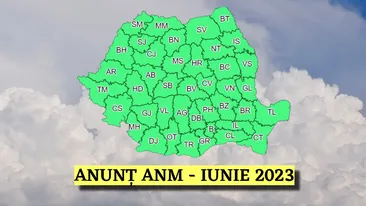 România, lovită de vremea rea până la jumătatea lunii iunie 2023. Anunțul ANM de ultimă oră