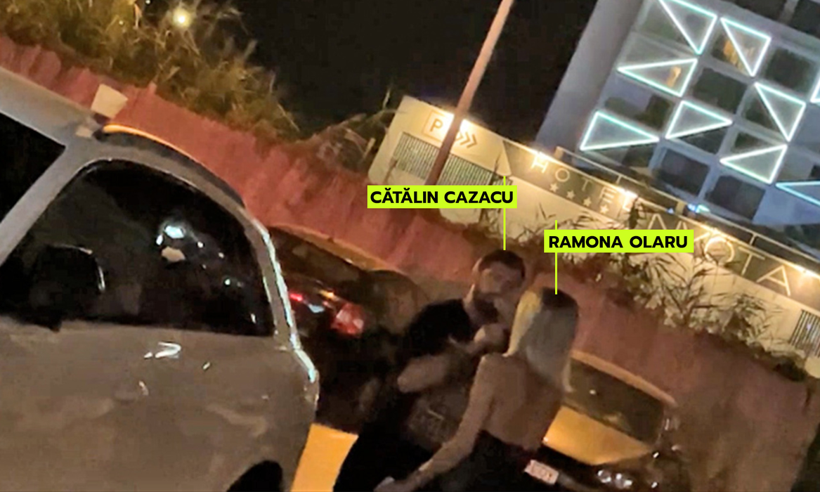Cătălin Cazacu și Ramona Olaru, în "tratative" (Foto: CANCAN.RO)