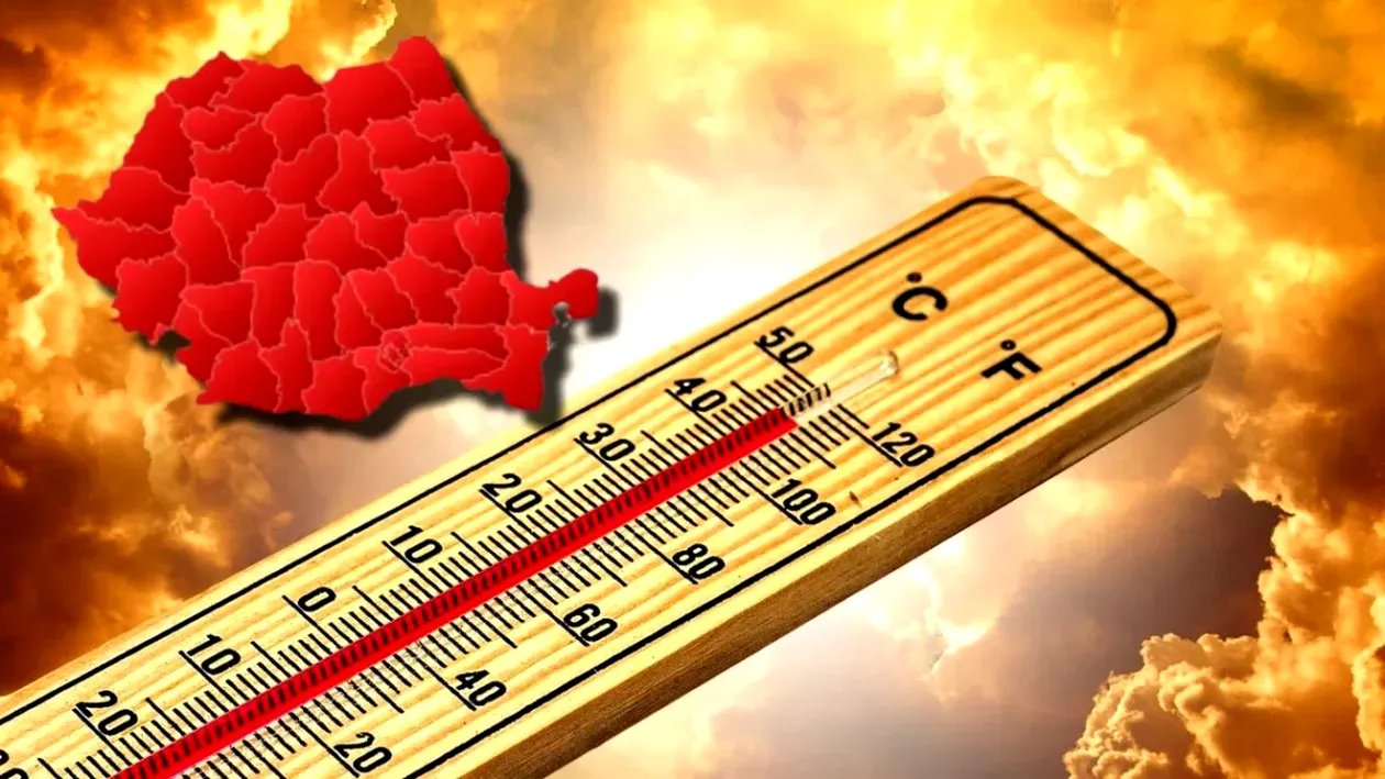 România, lovită de un aer tropical! Temperaturi de aproape 40 de grade și fenomene extreme