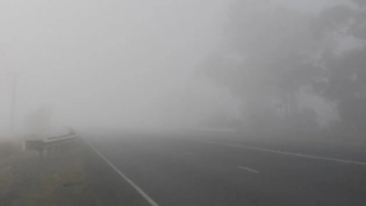 Atenţie, şoferi! Cod galben de ceaţă în în Moldova şi Muntenia! Care sunt judeţele afectate de această avertizare
