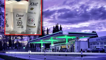 Nu e o glumă! Câți lei costă un deodorant Dove într-o benzinărie din București