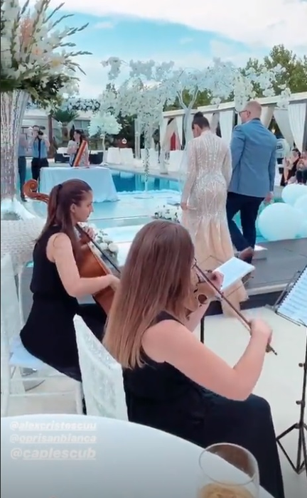 Cum s-a îmbrăcat soția lui Adrian Minune la nunta fiicei sale. Primele imagini cu Karmen în rochie de mireasă. FOTO
