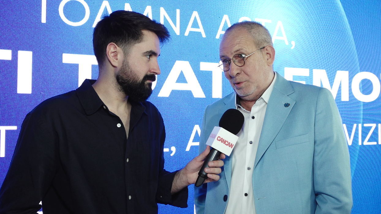 Busu: "Este un mod de viață, dar pe lângă televiziune eu mai fac și teatru!" (Foto: captură video)