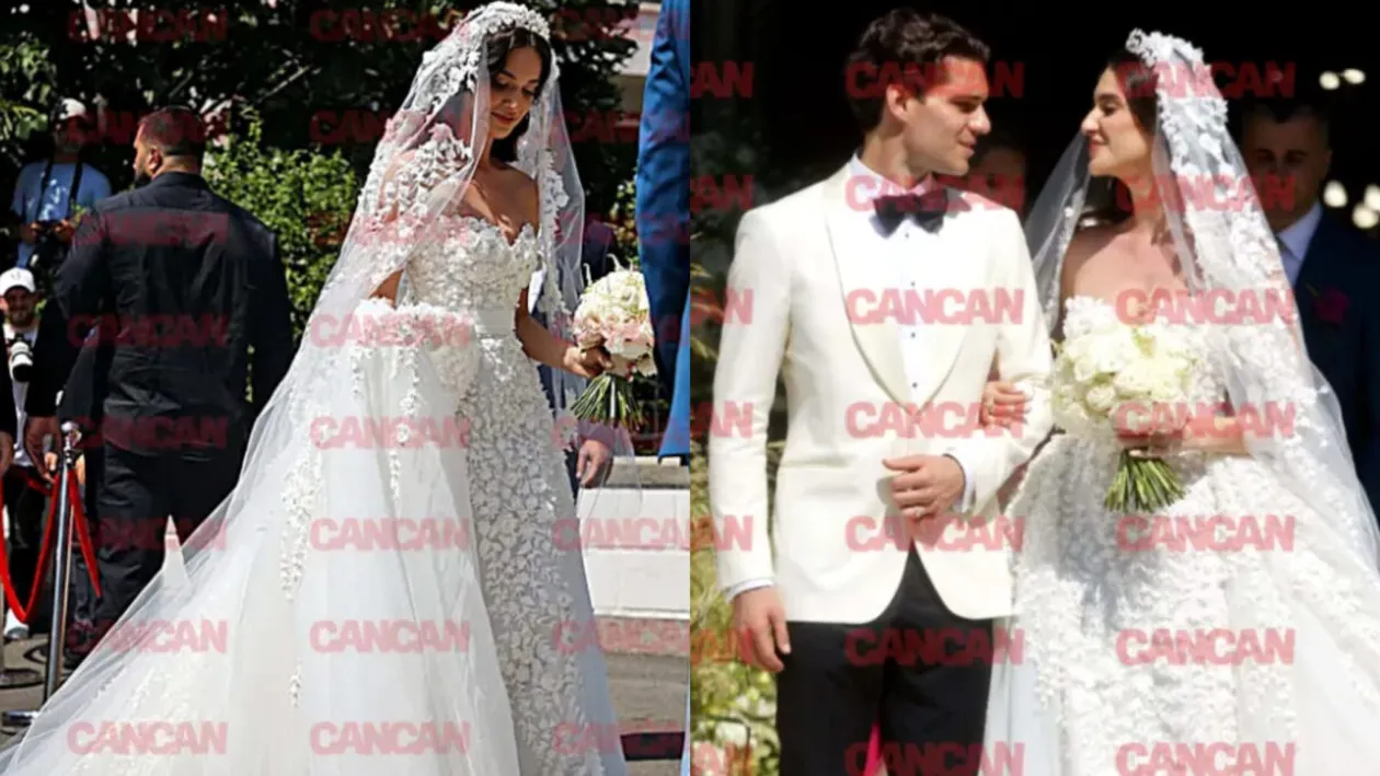 Cât a plătit Elena, soția lui Ianis Hagi, pentru rochia de mireasă? Preţ ameţitor pentru ţinuta făcută din dantelă 3D