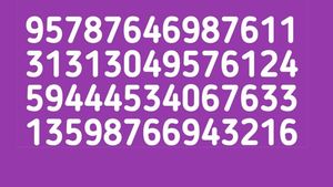 Test IQ | De câte ori apare numărul 546 în această imagine?