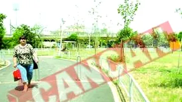 Un parc din Crangasi, inceput luna trecuta, a fost lasat de izbeliste