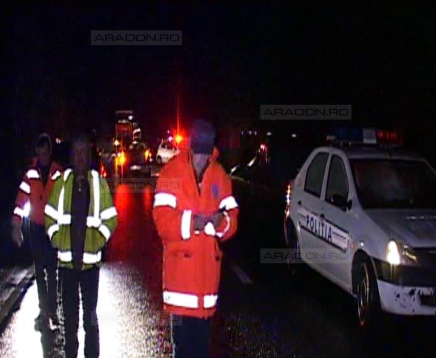 Accident grav în Arad: două persoane au decedat, iar alte două sunt grav rănite
