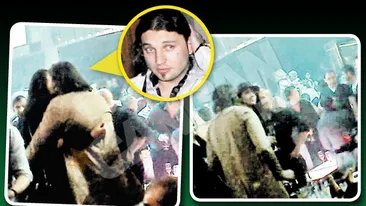 Ramona Gabor l-a imbratisat cu foc pe Toni Curea. Tandreturi in club cu un impresar sportiv
