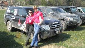 Roxana Ciuhulescu a terminat cu bine raliul off-road