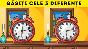 Test de perspicacitate | 3 diferențe în doar 20 de secunde. Numai geniile le găsesc!