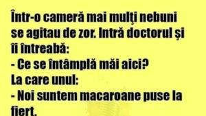 BANC | Doctorul și "macaroanele"