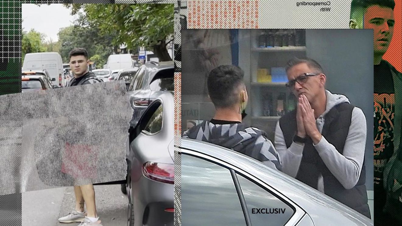 Cosmin Cernat și Mario Fresh, întâlnire de gradul 0 pe străzile din Capitală. „Ginerele” Andreei Esca a surprins pe toată lumea cu ținuta sa