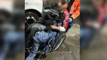 Un sirian, în stare de hipotermie, salvat de polițiștii de frontieră. Bărbatul călătorea clandestin spre Germania
