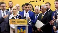 Textul moțiunii de cenzură AUR împotriva guvernului Bolojan, citit într-un Parlament aproape gol. George Simion nu a fost prezent