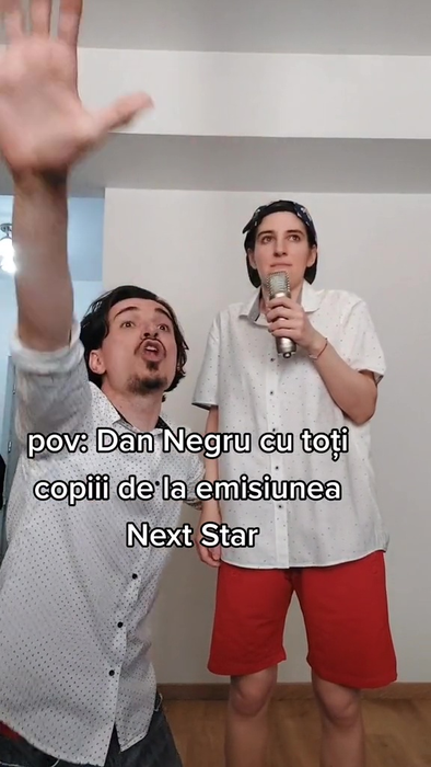 El e Mihai Gheorghe, tiktokerul care-l imită pe Negru (Foto: captură Tik Tok)