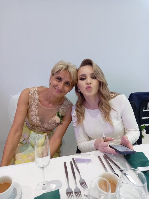 Dana Iaru, alături de nora ei, Mălina