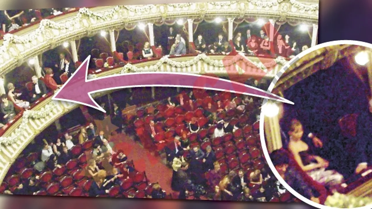 Iri, la Balul Operei din Cluj cu o satena decoltata