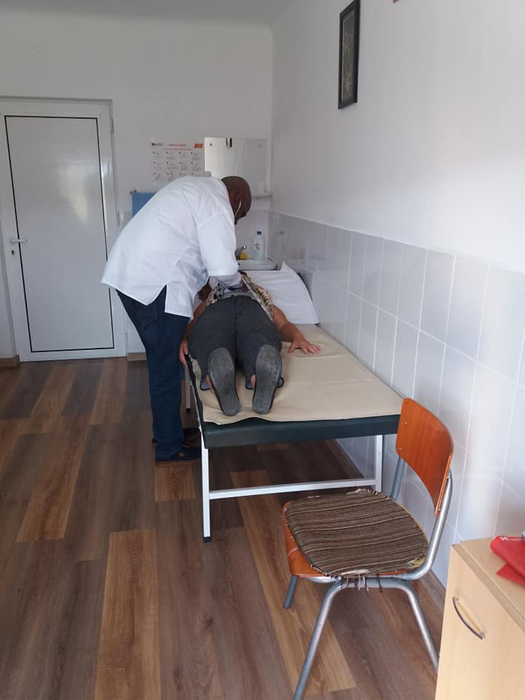 Doctorul Hisham Tageldin Mohamed Osman, la treabă