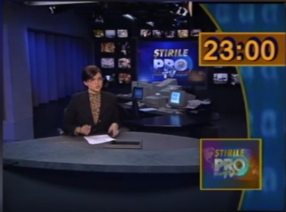 Imagini de colecție cu Cristina Țopescu la Pro TV, alături de Andreea Esca