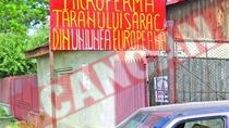 Protestul "taranului sarac din UE", in Vrancea