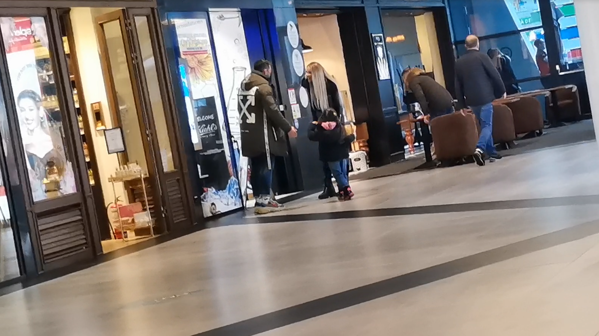 Bianca Drăgușanu și Sofia s-au întâlnit cu Victor Slav