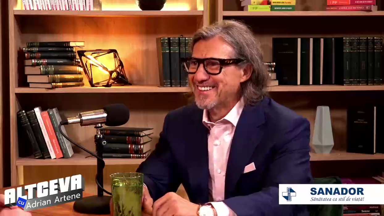 Cea mai recentă ediție a podcastului "ALTCEVA cu Adrian Artene" l-a găzduit pe Ladislau Kristof, specialist în arta de a trăi bine (Foto: captură video)