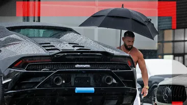 Pffff, Doriane, nu ești sănătos! I-a venit ”bijuteria” de Lamborghini, iar vloggerul a oferit imaginea zilei