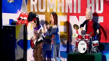 The Rolling Stones, pe scena de la Romanii au talent! Ne-ar placea sa tragem sforile sa ajungem in finala!