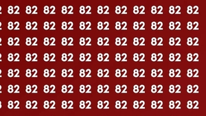 Test de inteligență | Poți vedea unde se ascunde numărul 28 printre multitudinea de 82, în doar 5 secunde?