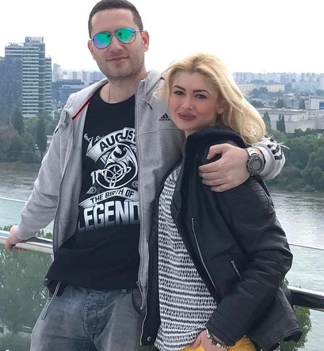 Flavia Apostol, împreună cu iubitul ei