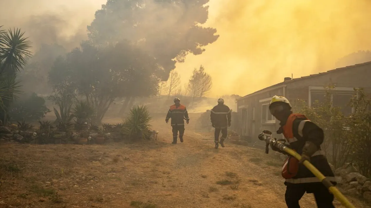 Foc de dimensiuni mai mare decât Parisul, în sudul Franței! Câte victime au fost raportate până la ora aceasta