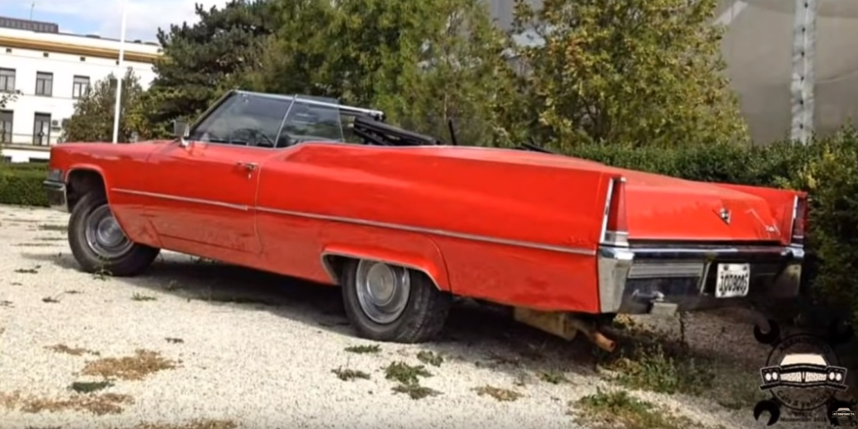 Celebrul Cadillac din “Nea Mărin Miliardar”, în paragină! Cum a ajuns să arate