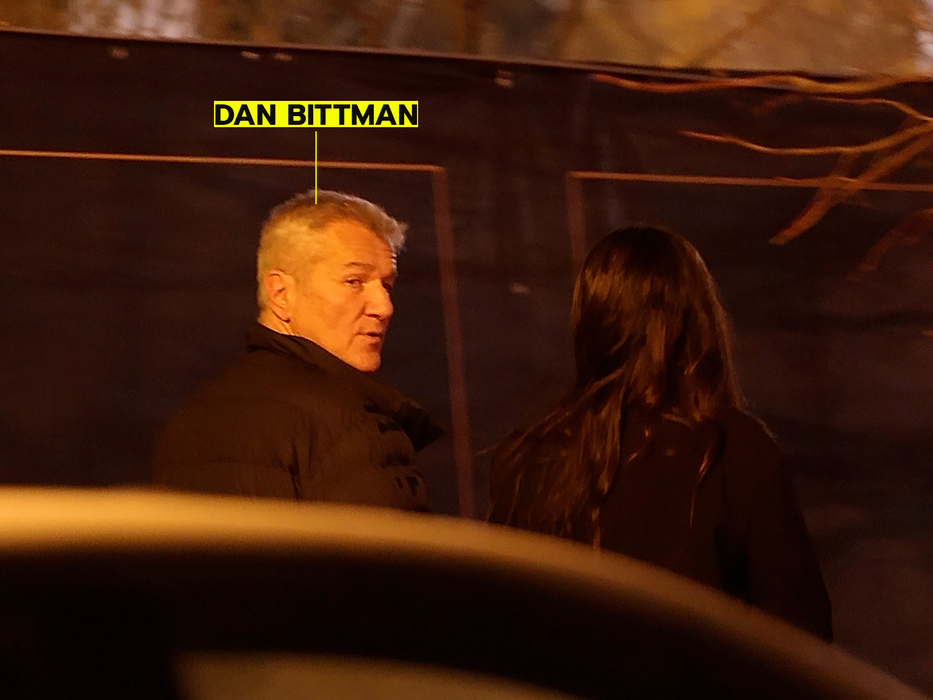 În tot acest timp, Dan Bittman a avut grijă să nu fie văzut Foto CANCAN.RO