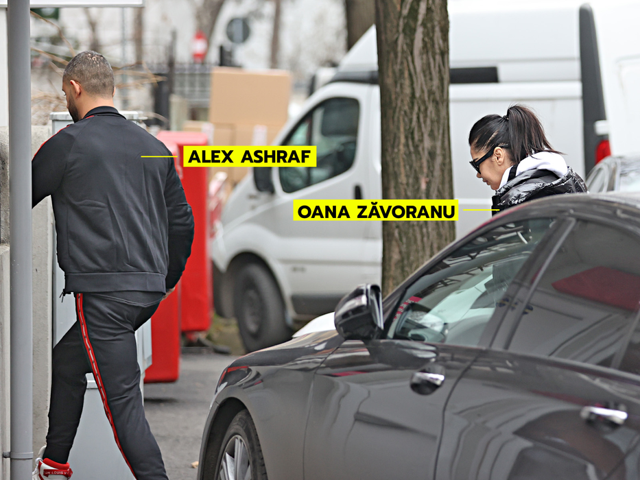 Alex și Oana intră în clinica de pe Dorobanți (Foto: CANCAN.RO)