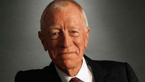 Doliu la Hollywood! A murit actorul Max von Sydow, cunoscut pentru rolurile din Star Wars şi Game of Thrones