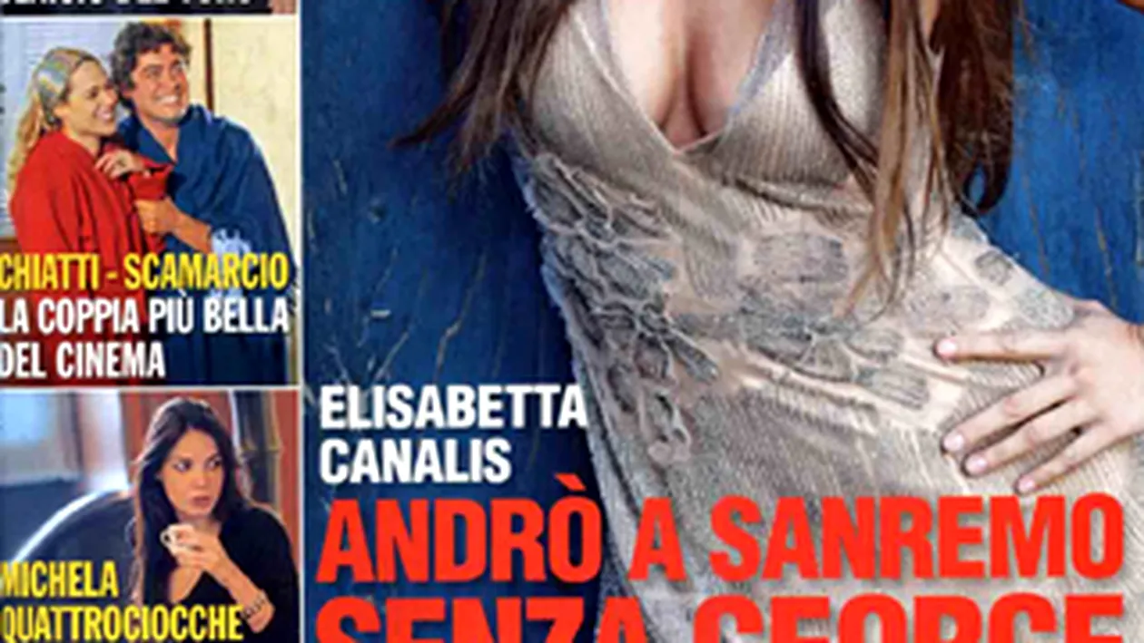 Iubita lui Clooney, pe coperta Chi