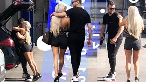 Avem primele imagini cu ex-soția fotbalistului de națională și noul iubit. S-au sărutat lângă portbagajul mașinii și...