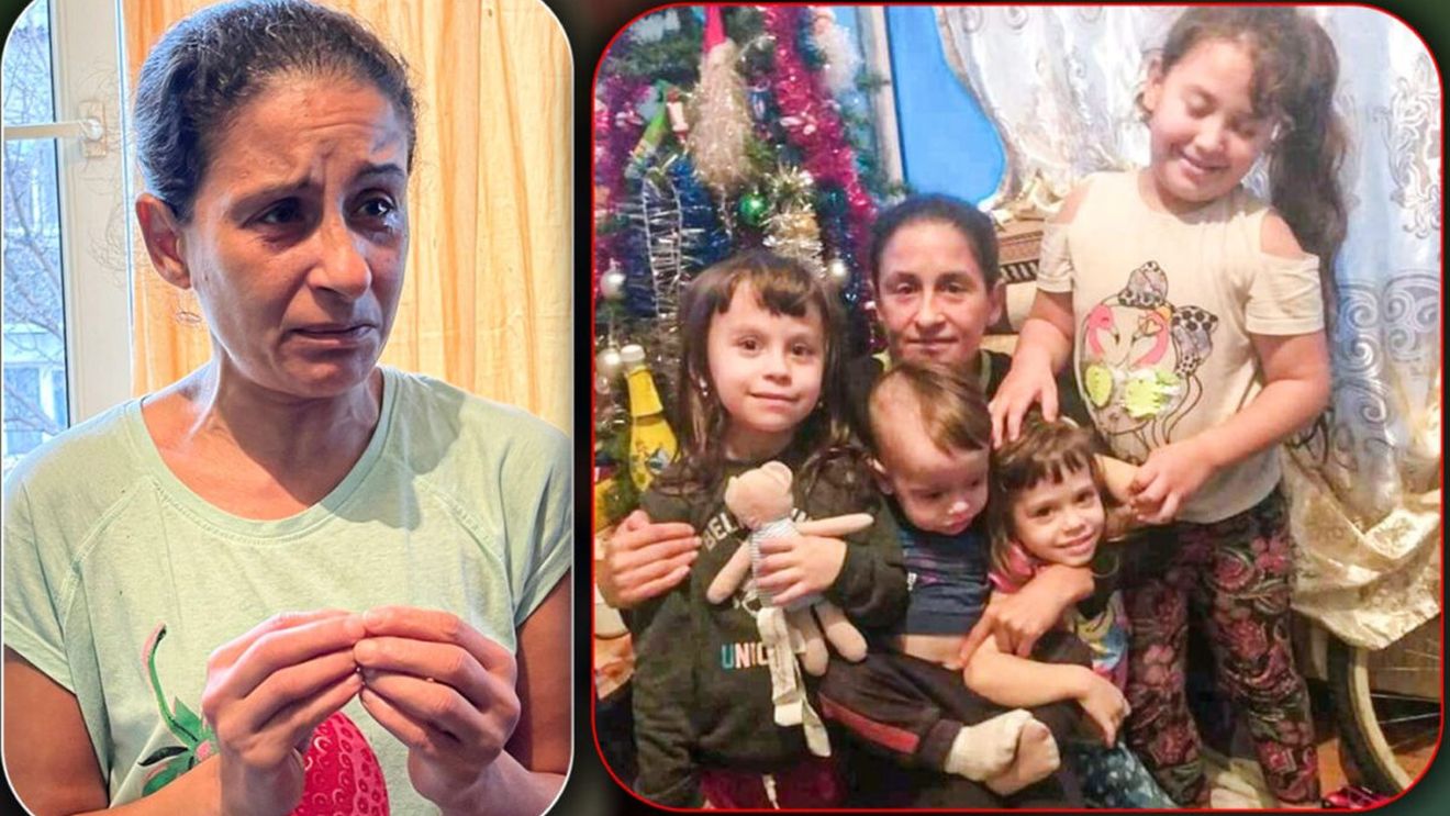 Cum au ajuns Naarghita, Florin și cei 7 copii ai lor să trăiască într-o singură cameră, cu doar un pat. Povestea dramatică a familiei Pachitescu din Iași