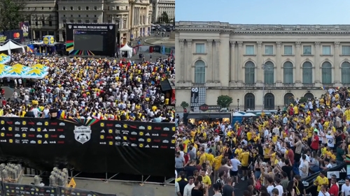 Fan zone EURO 2024 | Românii sărbătoresc în Piața Universității ca în 1994. Live UPDATE
