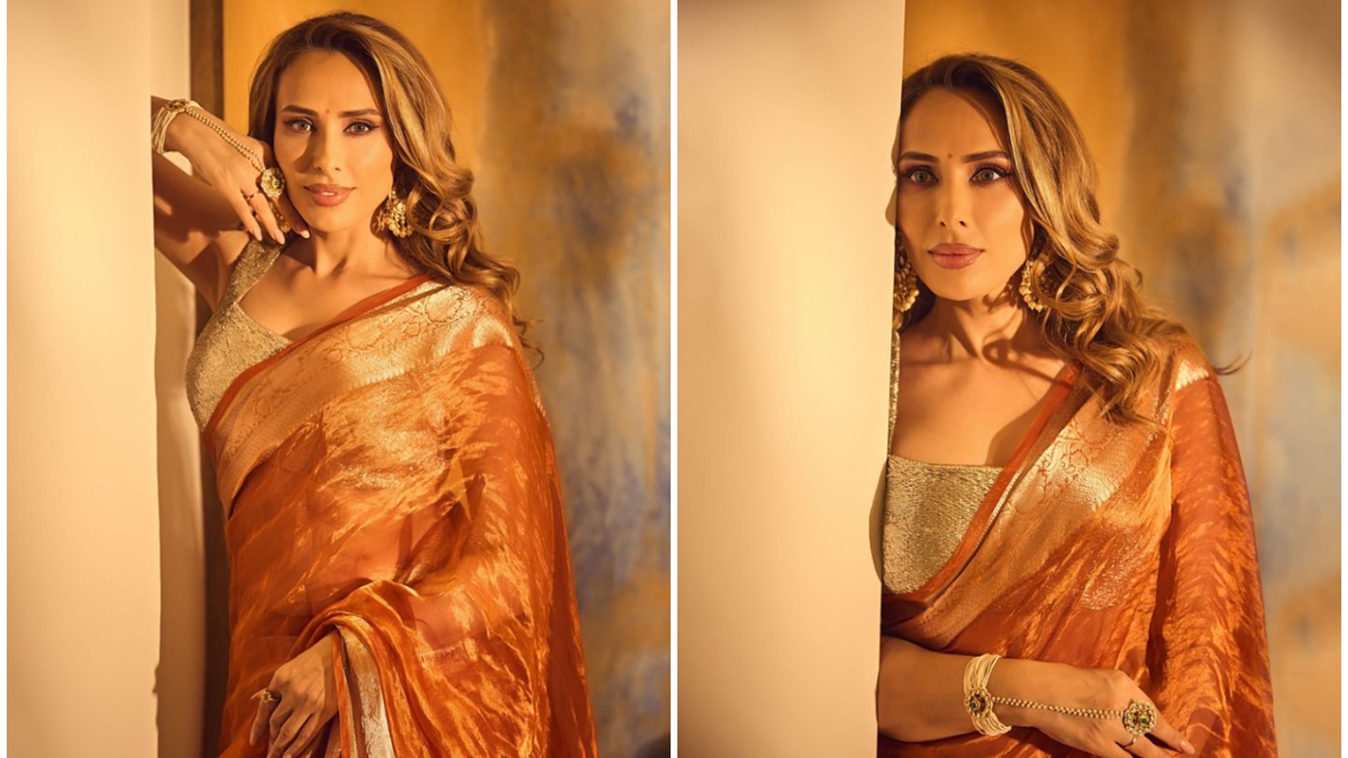 Imagine de milioane! Iulia Vântur s-a fotografiat alături de tatăl lui Salman Khan! Cum arată socrul fostei vedete Pro TV