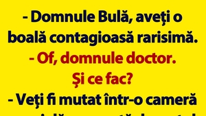 BANC | Bulă și boala contagioasă