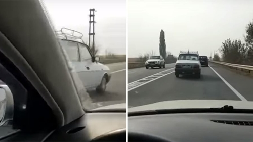 Un șofer de Volkswagen a filmat totul! Inclusiv kilometrajul! Cu ce viteză l-a depășit o Dacie 1310, în drum spre Bacău