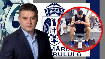 Ciprian Ciucu demonstrează că poți face politică și cu pătrățele. Așa se antrenează primarul “6 pack” în sala de forță