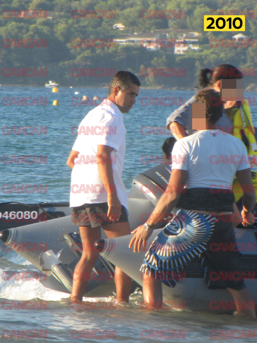 Remus Truică la Saint Tropez, în 2010