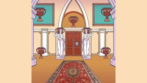 Test IQ exclusiv pentru genii | Găsiți codul secret pentru a deschide ușa, folosindu-vă de indiciile din imagine